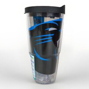 Carolina Panthers Tervis 24oz Colossal Tumbler w/ Lid Double Wall Insulated New